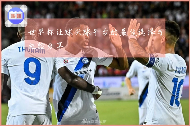 世界杯让球买球平台的最佳选择与经验分享