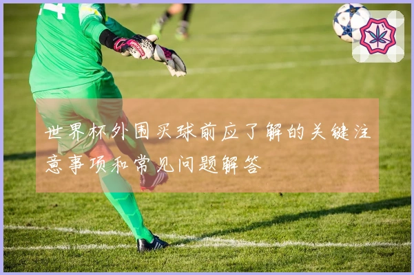 世界杯外围买球前应了解的关键注意事项和常见问题解答