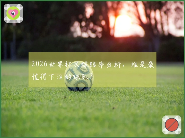 2026世界杯买球赔率分析，谁是最值得下注的球队？