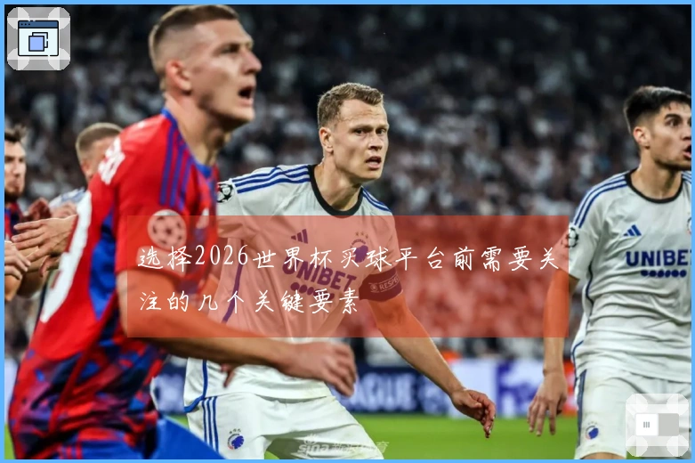 选择2026世界杯买球平台前需要关注的几个关键要素